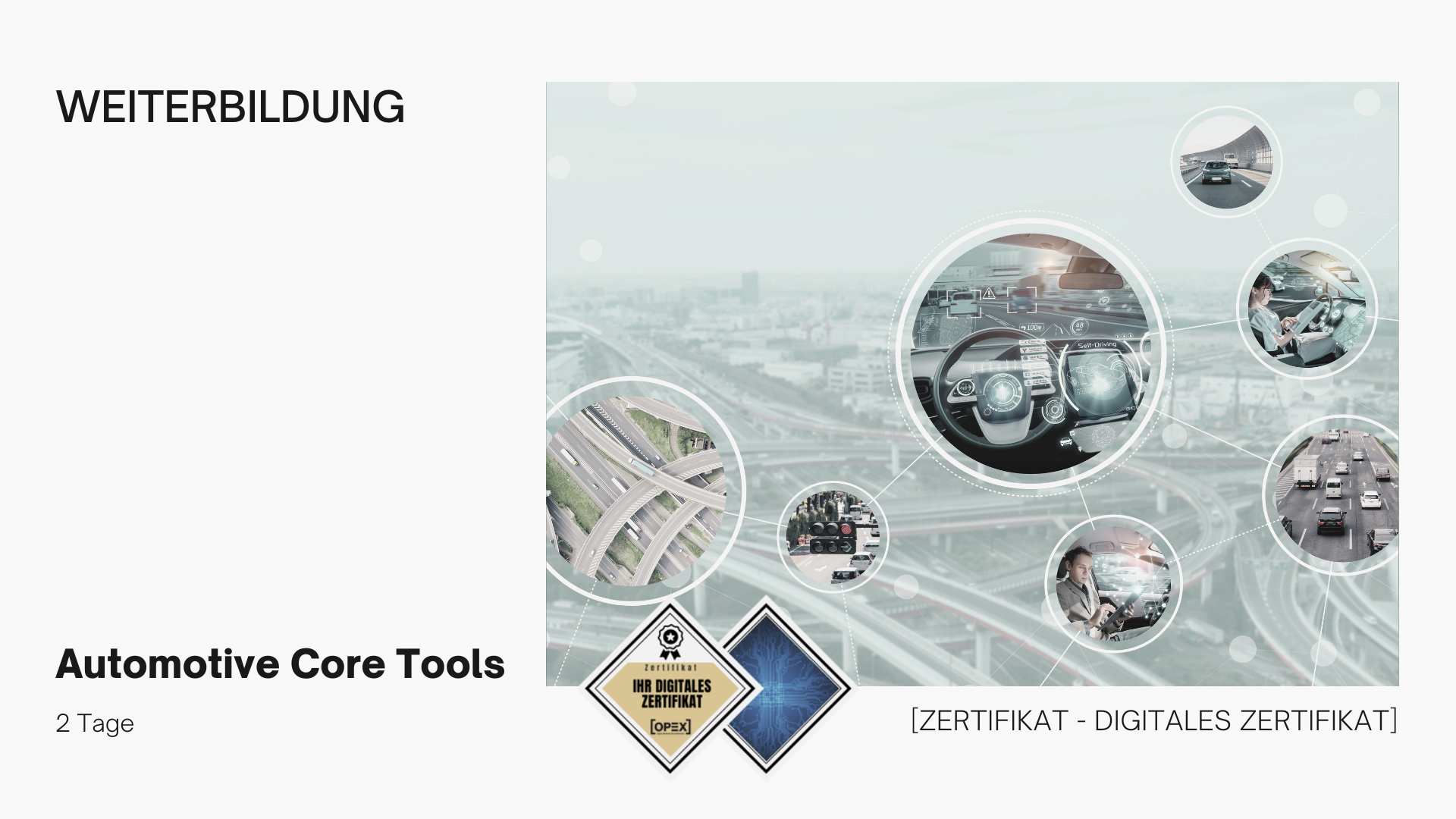 Automotive Core Tools | Seminar | Schulung | Training 1 Automotive Core Tools