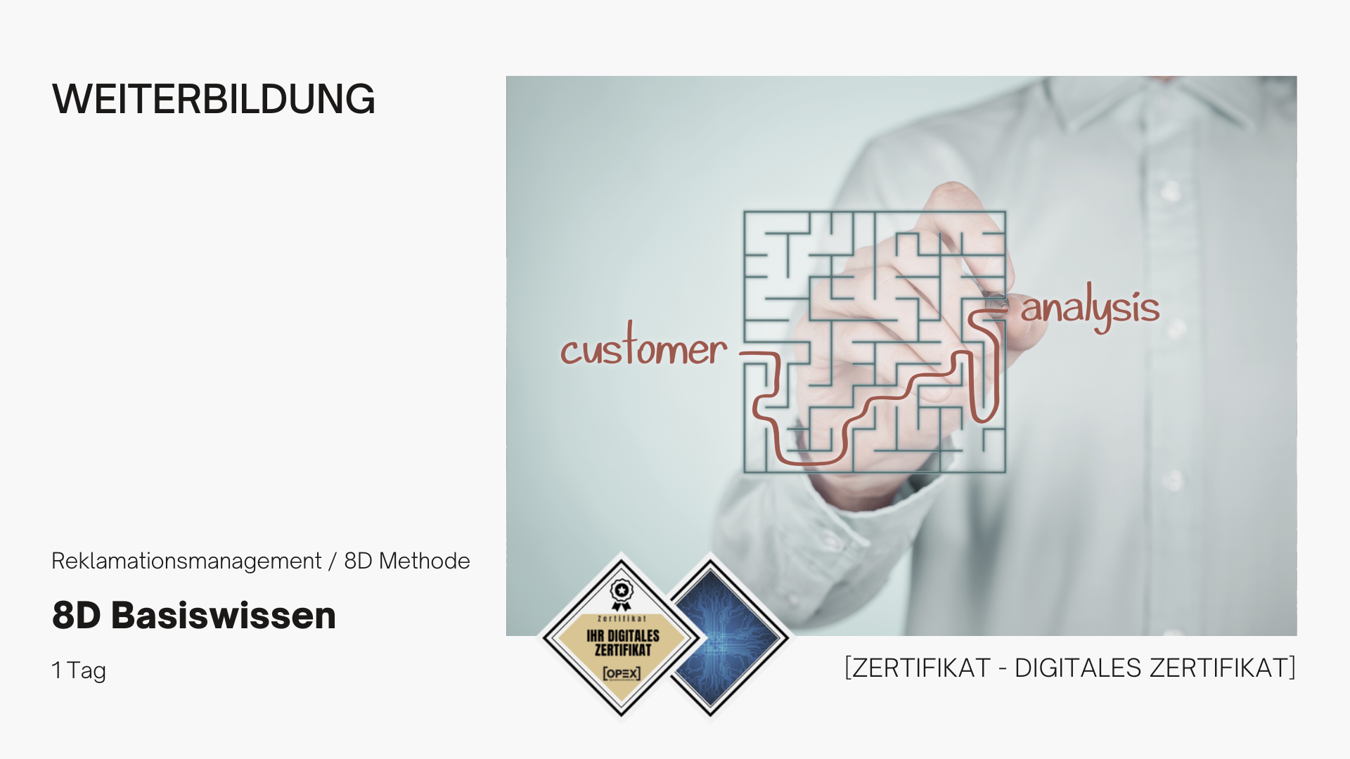 8D Methode | 8D Seminar | 8D Schulung 1 8D methode