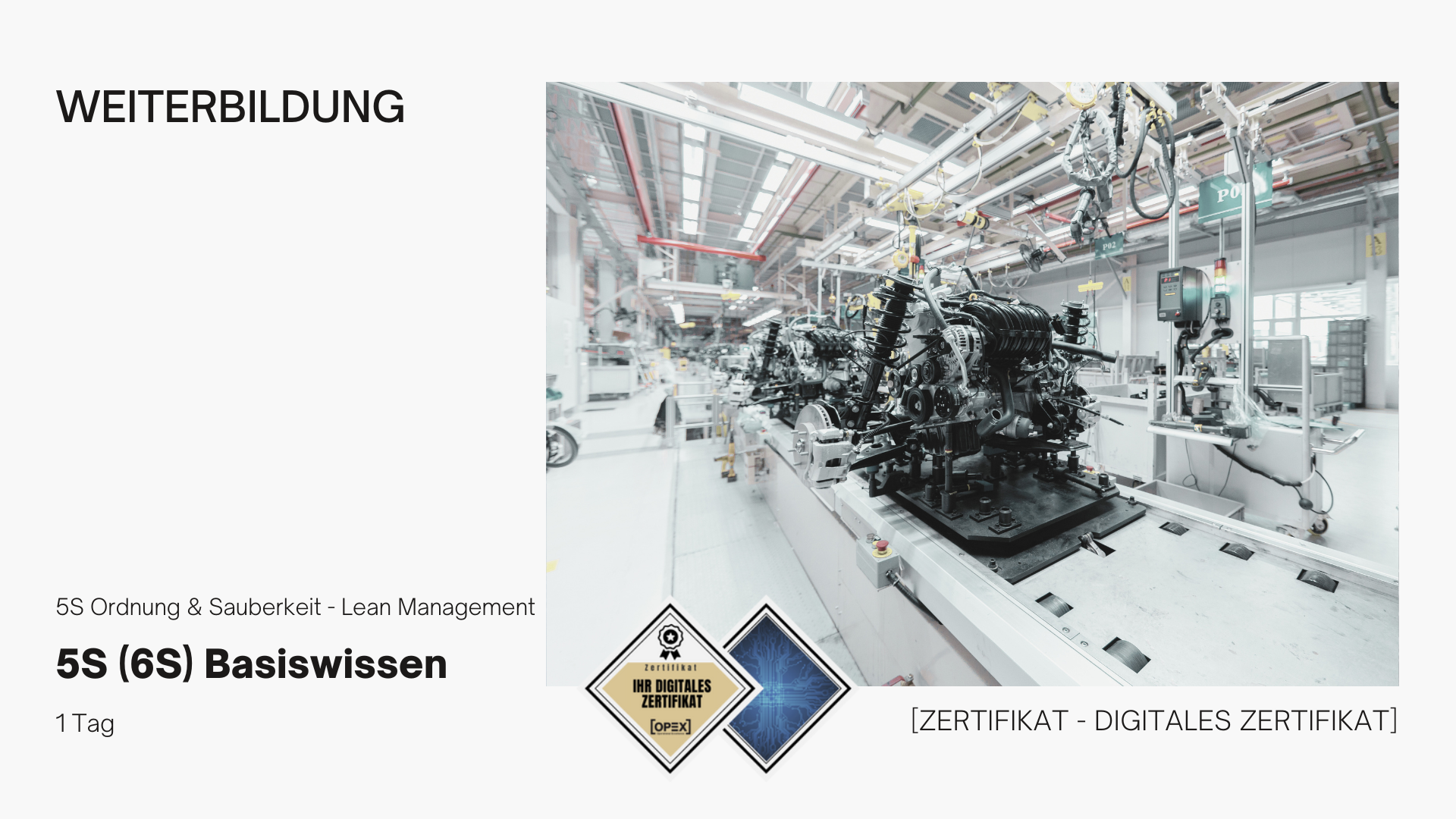 5S Basiswissen | Seminare | 5S Seminar | 5S Schulung | 5S Training 1 5S (6S) Basiswissen
