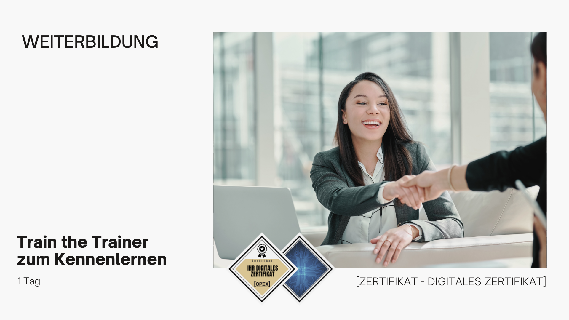 Train the Trainer zum Kennenlernen