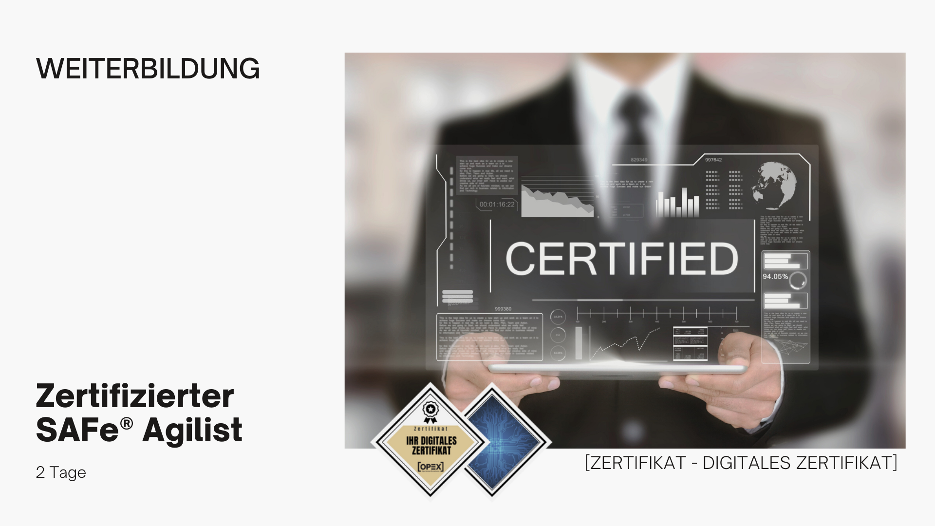 Zertifizierter "SAFe® Agilist" - Seminar | Schulung | Training 1 Zertifizierter SAFe® Agilist