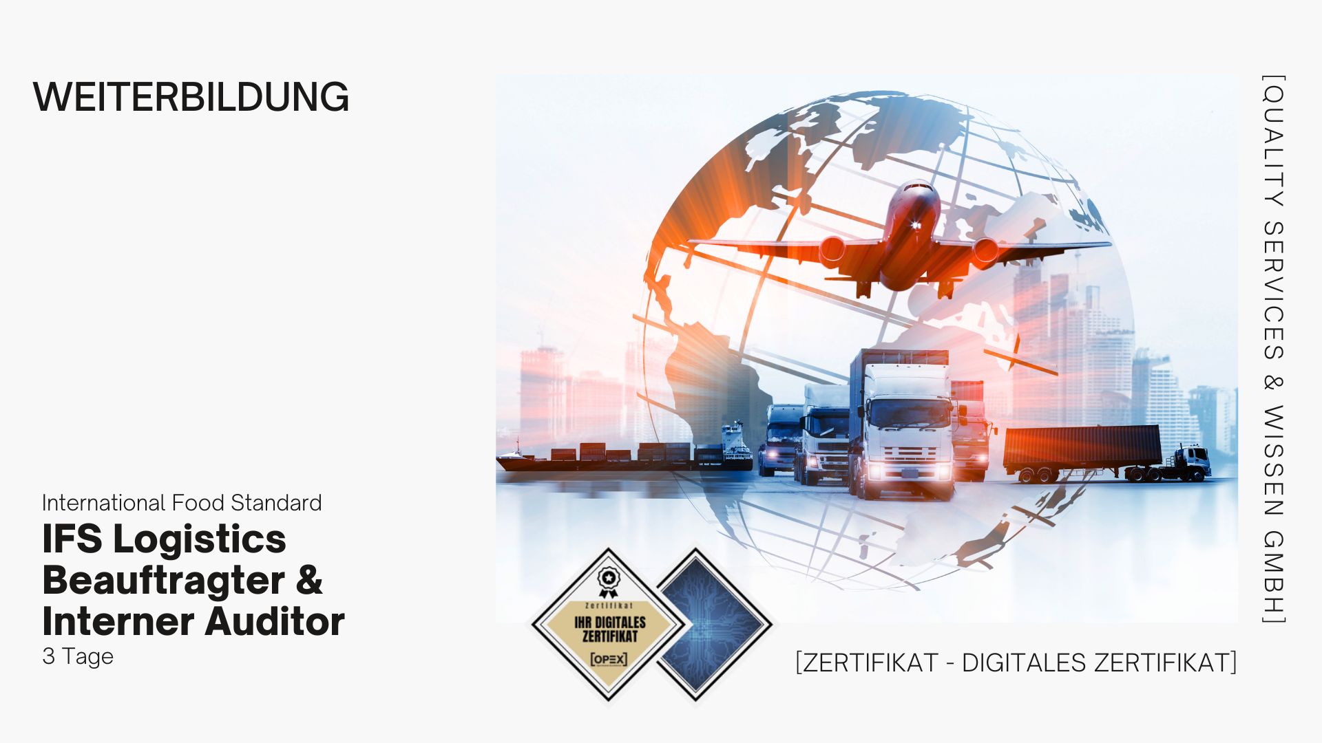 IFS Logistics Beauftragter & Interner Auditor | Seminar | Schulung | Training 1 IFS Logistics