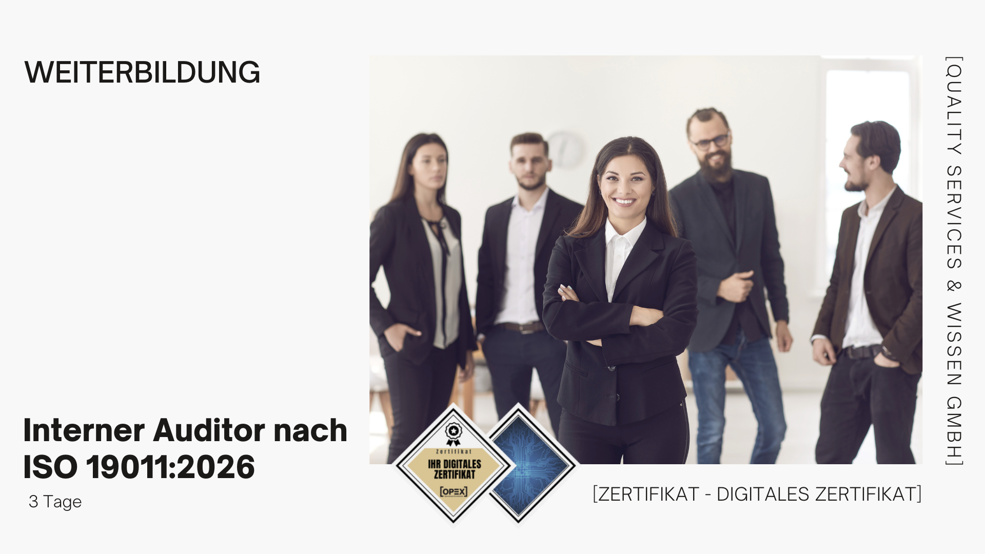 Interner Auditor Ausbildung | Seminar | Schulung | Training 1 Interner auditor